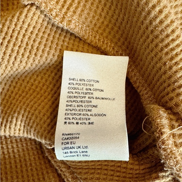 Anthropologie PILCRO Angie Waffle Knit Cowl Neck Sweater Size XS - Picture 13 of 14